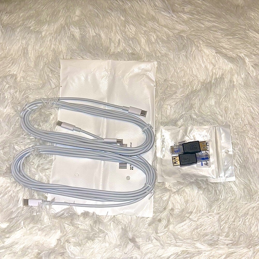 2 Apple USB - USB C Cable 10f…6, i pad pro12 9/11 Type C & 2 USB Network Plug